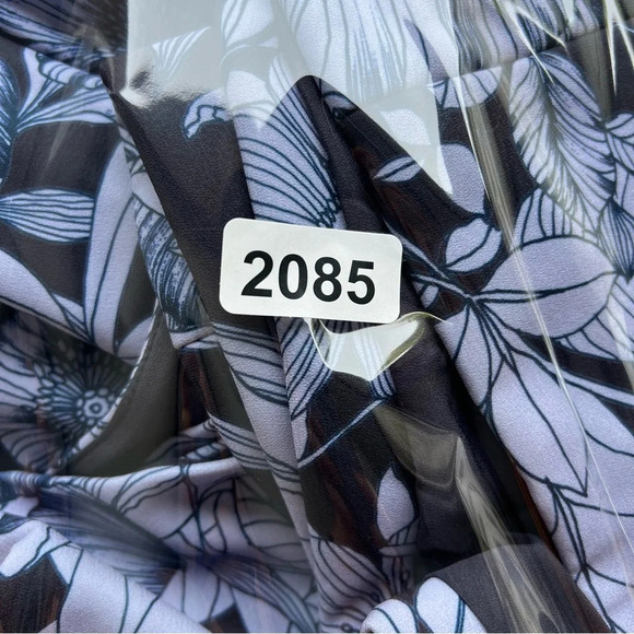 New! Keepsake steal light dress navy pastel bloom nwt 22085 - Picture 4 of 9